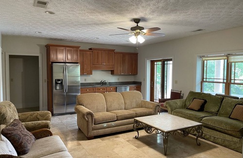 Wedowee House | Beautiful Lakefront Family Retreat! Pet Friendly, Canoes Included, Sleeps 28+