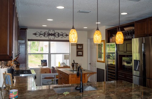 Dade City House | Beautiful Lakeview Saltwater Pool Sanctuary !