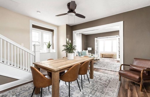 Mapleton/Fall Creek House | Beautiful Midtown Townhome in Ideal Indy Location