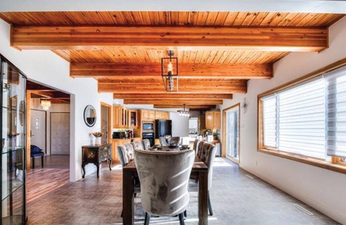 Bellefeuille Villa | Beautiful modern rustic villa with indoor heated pool.
