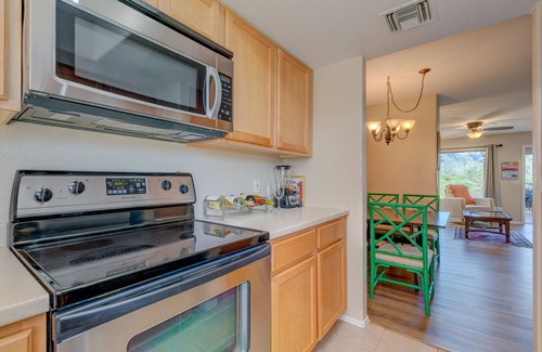 Tucson Condo | Beautiful mountain views from every window