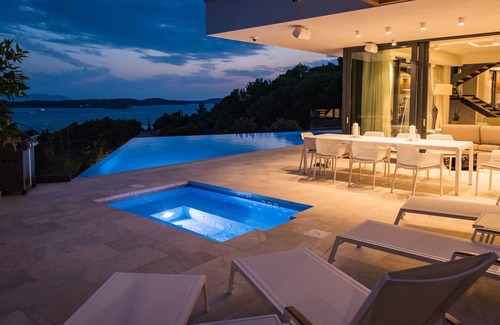 Hvar Villa | Beautiful NEW Private Villa Sea View Pool and Walking distance to Center