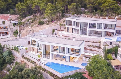 Hvar Villa | Beautiful NEW Private Villa Sea View Pool and Walking distance to Center
