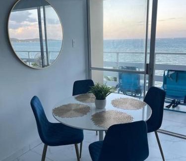 Las Croabas Apartment | Beautiful Ocean Blue Love oceanfront apartment