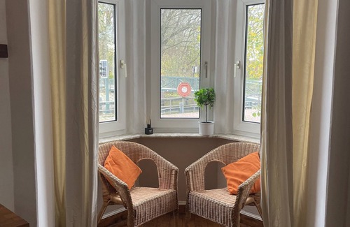 Emden Apartment | Beautiful old building apartment directly on the lock! Near city center