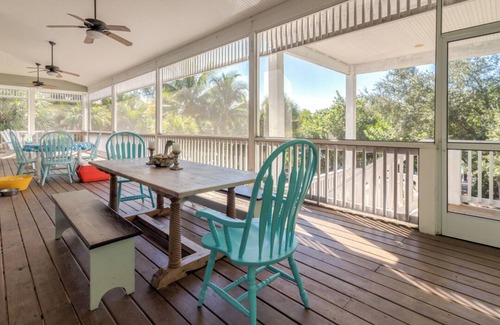 Palm Island House | Beautiful Palm Island House! Walk2Beach. Pool, Spa, Kayaks, Bikes, Dock.Amazing!