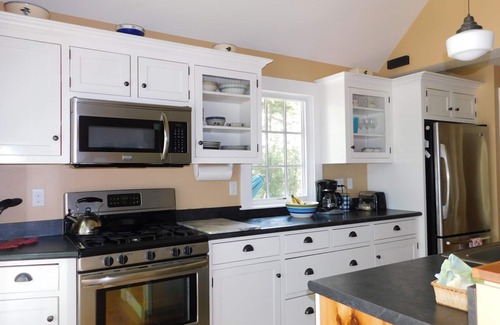 Standish Cottage | Beautiful pet-friendly waterfront home with sandy beach on Sebago Lake Basin!