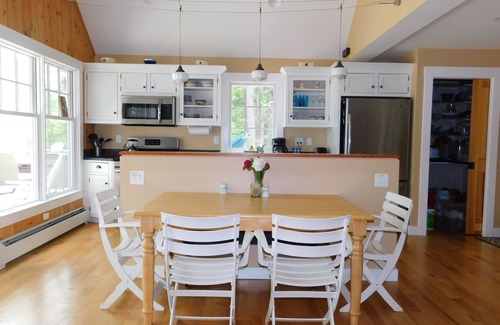Standish Cottage | Beautiful pet-friendly waterfront home with sandy beach on Sebago Lake Basin!
