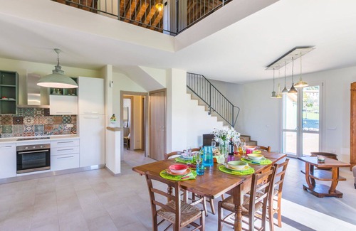 Casale Marittimo House | Beautiful private villa with WIFI, A/C, TV, terrace, pets allowed, panoramic view and parking