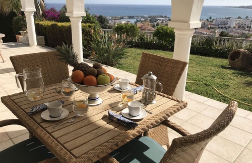 Caleta de Velez Villa | Beautiful private villa, magnificent sea and mountain views, saltwater pool