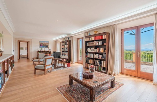Esporles Villa | Beautiful private villa with A/C, WIFI, private pool, TV, patio, panoramic view and parking