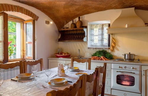 Santarello Villa | Beautiful private villa with A/C, WIFI, private pool, patio, panoramic view, close to Montepulciano