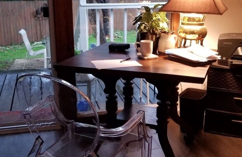 Spring Branch House | Beautiful renovated AFrame with beautiful water view in private 5 acre property