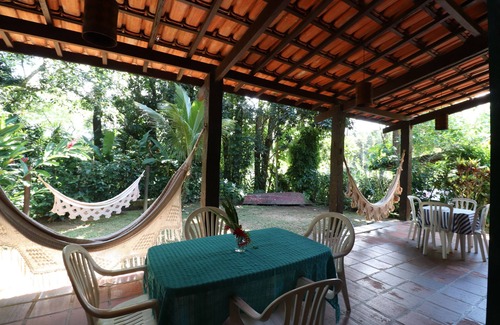 Barra do Sahy House | Beautiful, spacious house with 4 bedrooms, veranda with hammocks, garden.