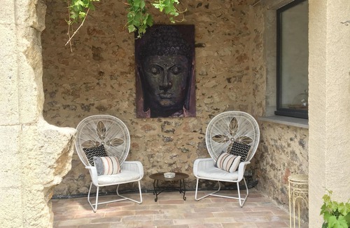 Laurens House | Beautiful spacious stone winemakers house heated pool, 4 beds, air con, 3.5baths