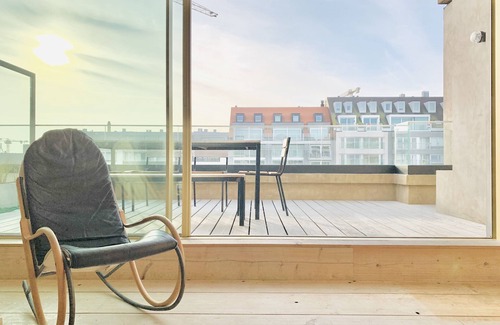 Knokke Apartment | Beautiful Specious Design Duplex Penthouse With sea View