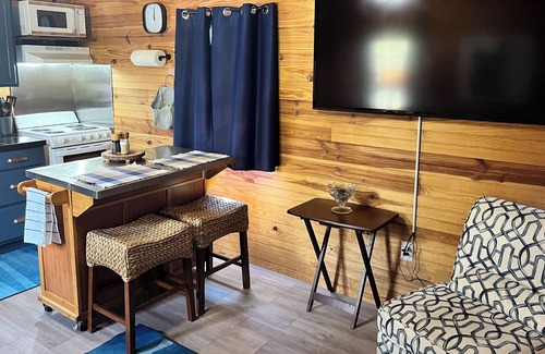 Williston Cabin | Beautiful stand alone cabin, one bedroom and a loft! Sleeps 4, very private.