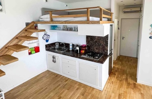 Sant'Ambrogio Apartment | Beautiful Studio with sea view Cefalu, Sicily