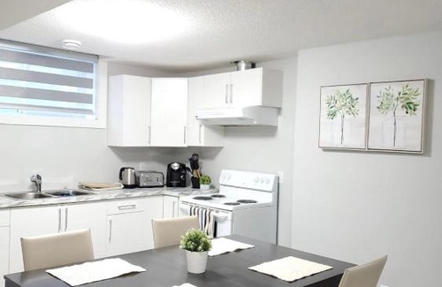 Northeast Edmonton Apartment | Beautiful & Stylish 2 Bedroom Private Basement Suite