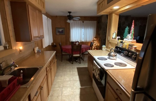 Kalkaska House | Beautiful Sunsets Over the all sport's, quiet Crawford Lake. Year round rental!