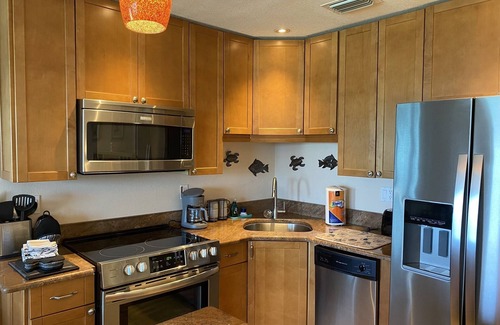 Sunset Beach Condo | Beautiful Treasure Island and Directly on Sunset Beach! Location, Location!