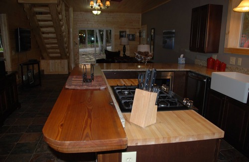 St Ignace House | Beautiful Vacation Home On Lake Huron - WiFi, Beach Fire Pit, Bridge View