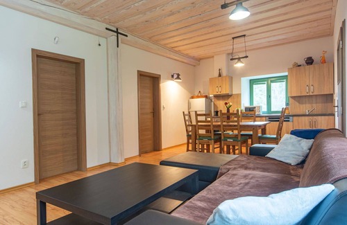 Veseli nad Luznici House | Beautiful villa for 6 guests with WIFI, TV and terrace