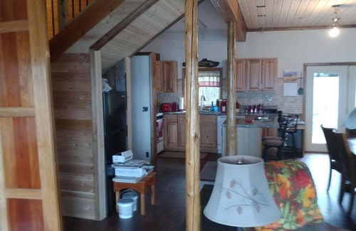 Sault Ste. Marie House | Beautiful waterfront cottage with perfect views of sunsets and freighters