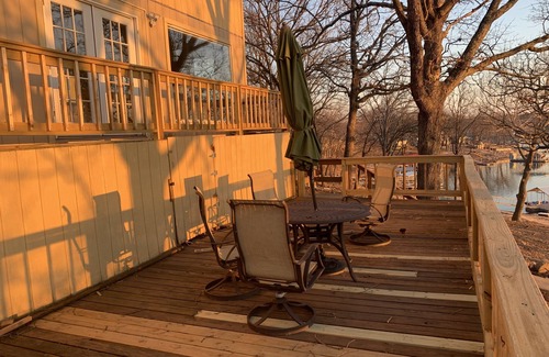 Eucha House | Beautiful waterfront home with private Dock. Most beautiful sunset views around!