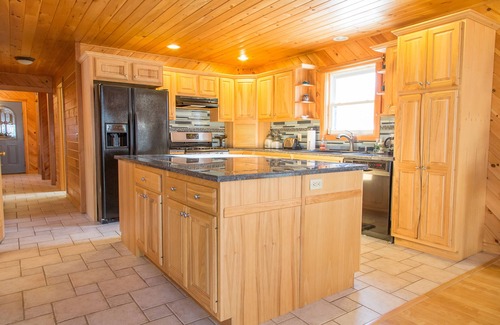 Saint Albans House | Beautiful year round lakefront home on crystal clear Great Moose Lake