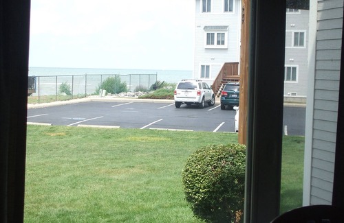 Port Clinton Condo | Beautifully Decorated Actual First Floor Condo with only 3 steps to outside.