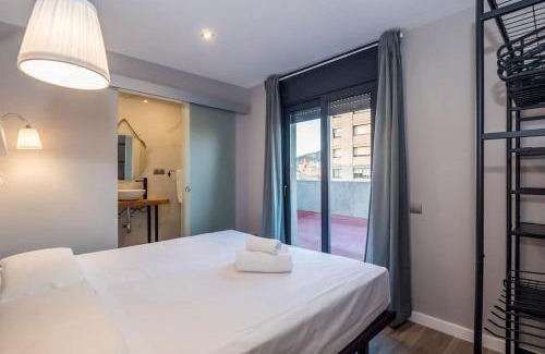 Porta Apartment | BeBarceloner Sant Andreu Apartments - 1 bedroom with terrace