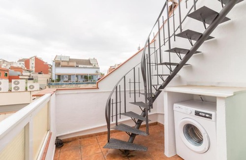 Sant Andreu Apartment | BeBarceloner Sant Andreu Apartments - Attic with terrace