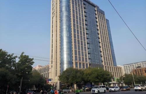 Shuangjing Apartment | Beijing City center - Deluxe Twin Bed Room with Queen beds