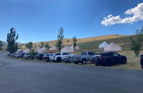 Morgan County RV Rental | Bell Tent #3 - The Fields at East Canyonn