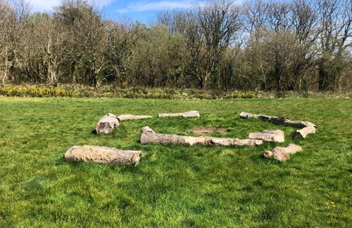 Llanfaethlu Cabin | Bell Tent , Carreglwyd Estate, Anglesey
