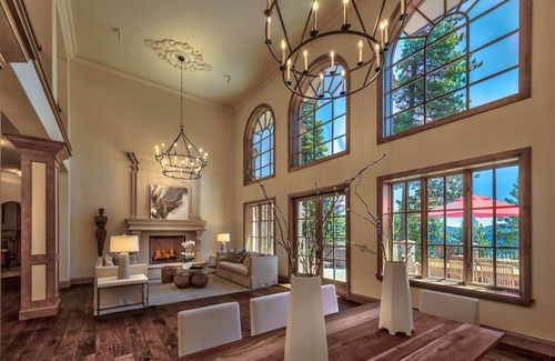 Tahoe Sierra Estates House | Belle Haven Lakefront - 7,200 sqft - Lake Views, Pool & Hot Tub + Guest House