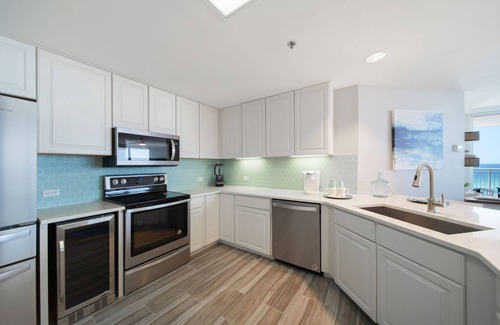 Navarre Beach Condo | Belle Mer 1104 ~ Navarre Luxury Retreat - 4BR/4BA Corner Condo with Gulf & Sound Views
