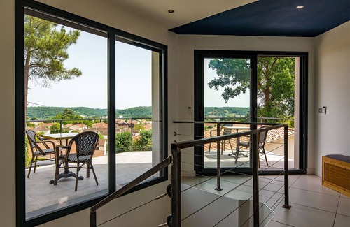 Coulounieix-Chamiers Villa | Belle Villa Contemporaine Vue Panoramique sur Perigueux