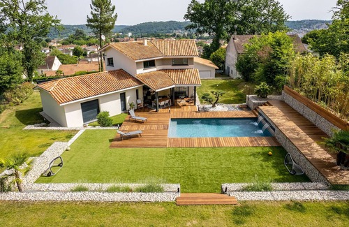 Coulounieix-Chamiers Villa | Belle Villa Contemporaine Vue Panoramique sur Perigueux