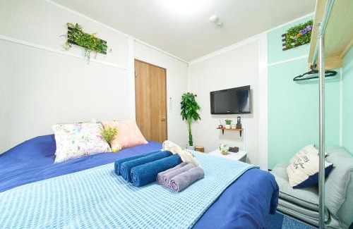 Adachi Apartment | Belmont 202 3min to Station Easy Access Ueno Asakusa Skytree Sleeps 5