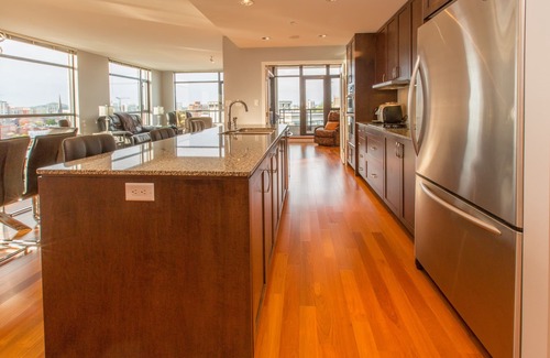 Downtown Victoria Condo | Belvedere Heights-Luxury 15th Floor Spacious Condo with Inner Harbour Views by Victoria Prime!