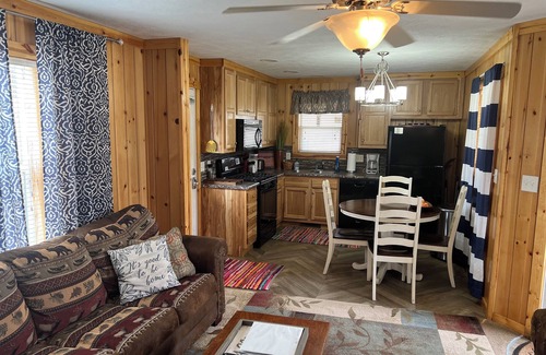 Ralston Cabin | Ben Ranch Cabin # 2 located in a century old Pecan Orchard. 2 Bedroom plus couch