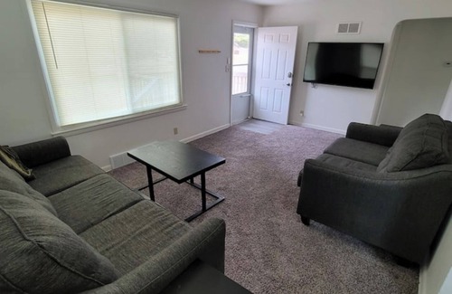 Benson House | Benson Ranch home decorated with Retro vibes.