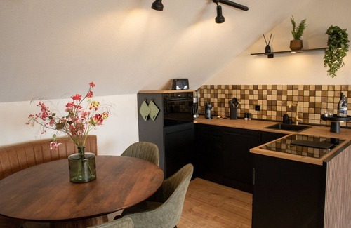 Niedersfeld Apartment | BERGPANORAMA - BERGPANORAMA apartment in Winterberg-Niedersfeld with balcony, fireplace and parking space