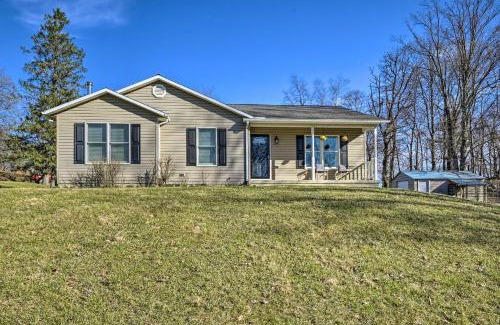 Berkeley Springs House | Berkeley Springs Vacation Home with Fire Pit!