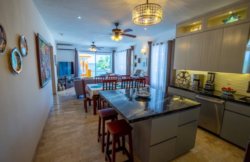 Cozumel Condo | BEST IN PARADISE! PENTHOUSE WITH PRIVATE ROOFTOP TERRACE & UPGRADED KITCHEN!