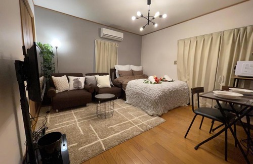Honmachi Apartment | Best Shinjuku Modern Full-furnished Apartment1 ONLY 2min to Shinjuku by Train