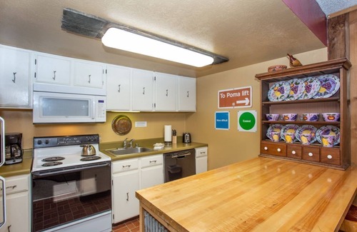 Copper Mountain Village Condo | Best Value for Your Money in Ctr Vlg! Gorgeous Sky Chutes view. Free Pkg & WiFi
