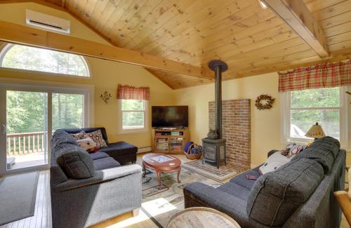 Bethel House | Bethel Chalet with Hot Tub 3 Miles to Sunday River!